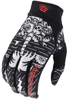 Troy Lee Designs Air Boneyard Motocross Gloves,  black-white,  Size S,  black-white,  Size S