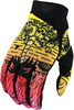 Troy Lee Designs Air Boneyard Motocross Gloves,  pink-green-blue-yellow,  Size M,  pink-green-blue-yellow,  Size M