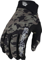 Troy Lee Designs Air Camo Motocross Gloves,  green-multicolored,  Size S,  green-multicolored,  Size S