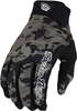 Troy Lee Designs Air Camo Motocross Gloves,  green-multicolored,  Size XL,  green-multicolored,  Size XL