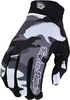 Troy Lee Designs Air Formula Camo Motocross Gloves,  black-grey-white,  Size S,  black-grey-white,  Size S