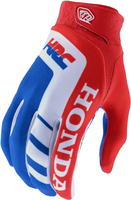 Troy Lee Designs Air Honda Motocross Gloves,  black-white-red,  Size XL,  black-white-red,  Size XL