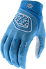 Troy Lee Designs Air Motocross Gloves,  blue,  Size S,  blue,  Size S