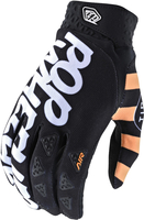 Troy Lee Designs Air Pop Wheelies Motocross Gloves,  black-white,  Size S,  black-white,  Size S