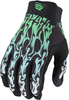 Troy Lee Designs Air Slime Hands Motocross Gloves,  black-green,  Size L,  black-green,  Size L