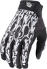 Troy Lee Designs Air Slime Hands Youth Motocross Gloves,  black-white,  Size L,  black-white,  Size L