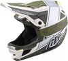 Troy Lee Designs D4 Composite Team Military Downhill Helmet,  grey-green,  Size M,  grey-green,  Size M