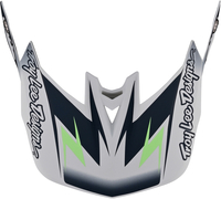 Troy Lee Designs D4 Volt Helmet Peak,  white for Men