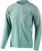 Troy Lee Designs Drift Solid Longsleeve Bicycle Jersey,  green,  Size L,  green,  Size L