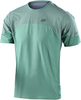 Troy Lee Designs Drift Solid Shortsleeve Bicycle Jersey,  green,  Size M,  green,  Size M