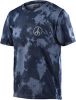 Troy Lee Designs Flowline Plot Youth Shortsleeve Bicycle Jersey,  grey,  Size S