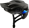 Troy Lee Designs Flowline SE MIPS Badge Bicycle Helmet,  black-blue,  Size XL 2XL for Men