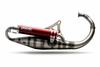 YASUNI Carrera 10 Full Exhaust System Red - Minarelli Vertical,  red