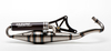 YASUNI Z series Full Exhaust System - Black Aluminium,  black