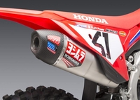 YOSHIMURA YOSHIMURA RS-12 Signature Series Silencer Stainless Steel/Carbon - Honda CRF250R/RX
