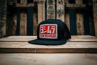 YOSHIMURA YOSHIMURA Team Snapback Trucker Hat,  black