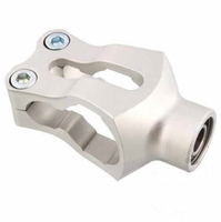 YSS Steering Damper Clamp Type B 16 Platinium,  Size 50 mm