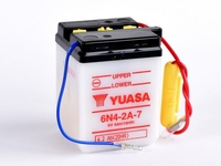 YUASA 6N4-2A-7 Battery without acid pack