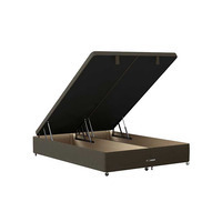 Basic Ottoman Base - Single - Mocha - End Open Ottoman