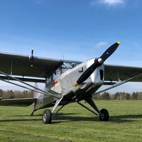 Auster Warbird Flight Northumberland