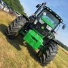 John Deere Tractor Driving