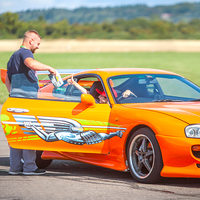 Junior Toyota Supra Driving