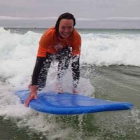 Malibu Surfing in Cornwall