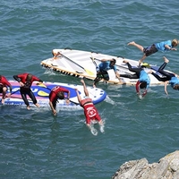 Super Size Stand Up Paddle Boarding