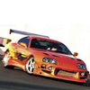 Toyota Supra Driving