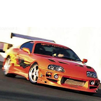 Toyota Supra Driving