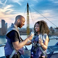 Up at The O2 Celebration with Champagne for Two