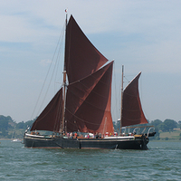 Vintage Barge Cruise for Two with Lunch Suffolk