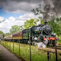 Whistlestop Cream Tea & Steam Train Ride for Two