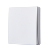 1 Gang Kinetic Push Switch - Matte White