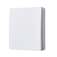 1 Gang Kinetic Push Switch - Matte White