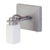 1 Light Adjustable Single Wall Spotlight - Aluminium