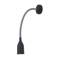 1 Light Flexible Wall Light - Black