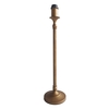 1 Light Grooved Column Table Lamp Base - Brushed Bronze