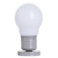 1 Light Large Light Bulb Style Table Lamp - Latte