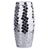 1 Light Mosaic Table Lamp - Silver