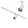 1 metre Track Light Kit with 1 Strand Head and Integrated LED - White