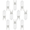 10 Pack of 18 Watt G9 Halogen Capsule Light Bulb - Clear