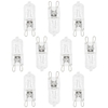 10 Pack of 28 Watt Halogen G9 Capsule Bulb - Clear
