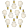 10 Pack of Vintage Filament 40 Watt B22 Bayonet Cap Light Bulb - Clear