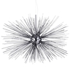 12 Light Spikey Ball Ceiling Pendant - Titanium