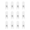 12 Pack of 33 Watt G9 Eco Halogen 360 Lumen Light Bulbs