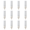 12 Pack of Philips Ecotone 10 Watt PL-C 830/2P Light Bulbs