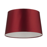 13 Inch Silk Look Empire Easy to Fit Shade - Cranberry