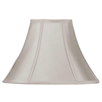 14 Inch Easy to Fit Empire Shade - Soft Grey