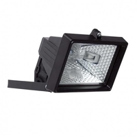 150 Watt Outdoor Security Floodlight - Black